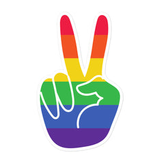 Gay Bubble-Free Stickers