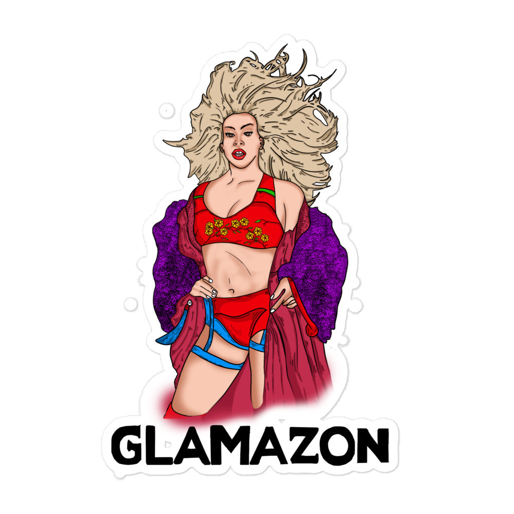 Glamazon Bubble-Free Stickers