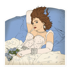 Madonna Like A Virgin Bubble-Free Stickers