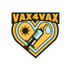 Vax 4 Vax Bubble-Free Stickers