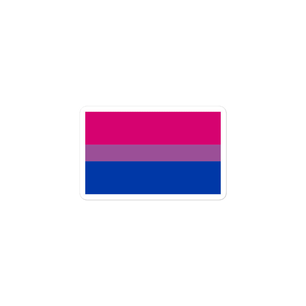 Bisexual Flag Bubble-Free Stickers