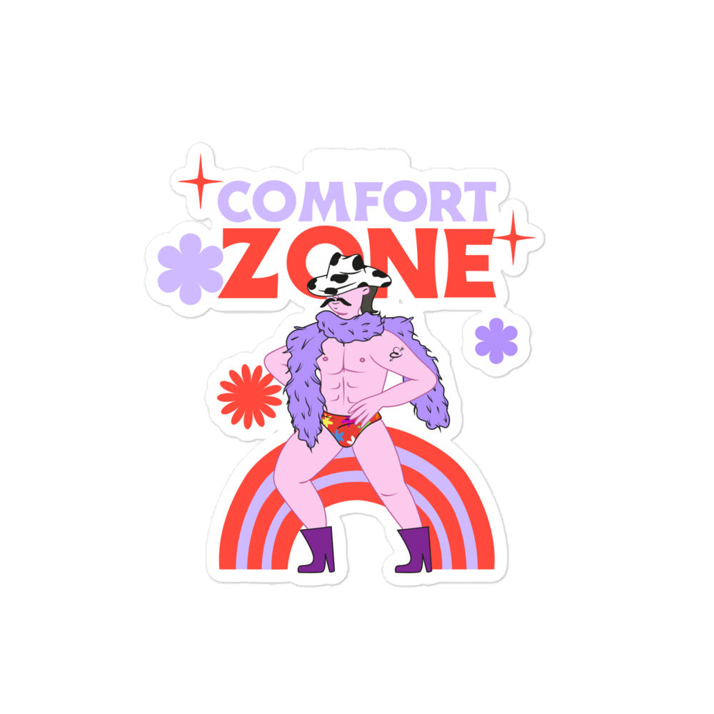 This Is My Comfort Zone Bubble-Free Stickers