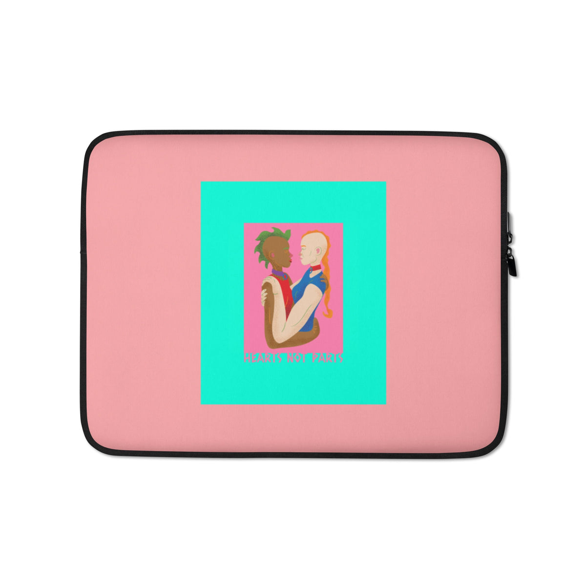 Hearts Not Parts Laptop Sleeve