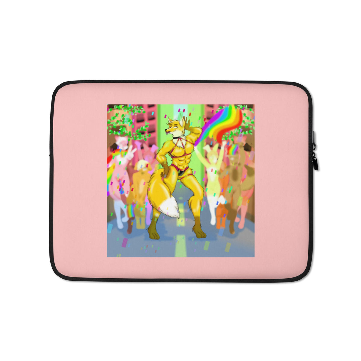 Gay Furry Pride Laptop Sleeve