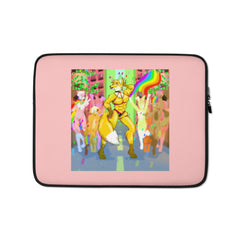 Gay Furry Pride Laptop Sleeve