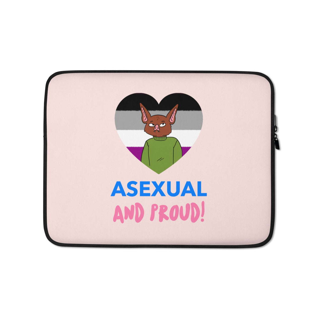 Asexual And Proud Laptop Sleeve