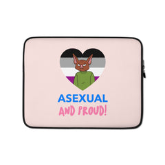 Asexual And Proud Laptop Sleeve