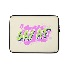 Gay AF Laptop Sleeve