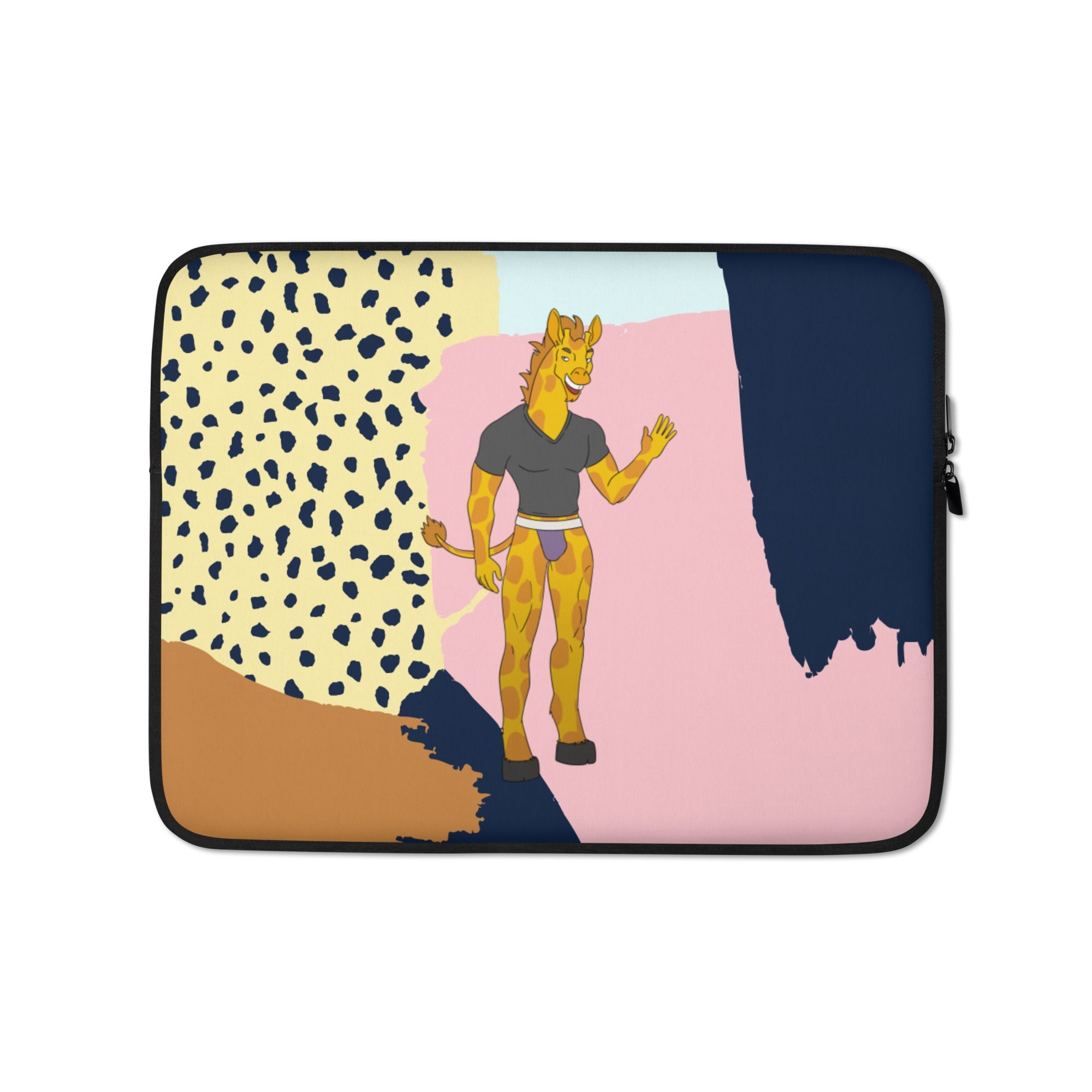 Gay Giraffe Laptop Sleeve