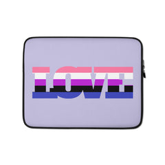 Genderfluid Love Laptop Sleeve