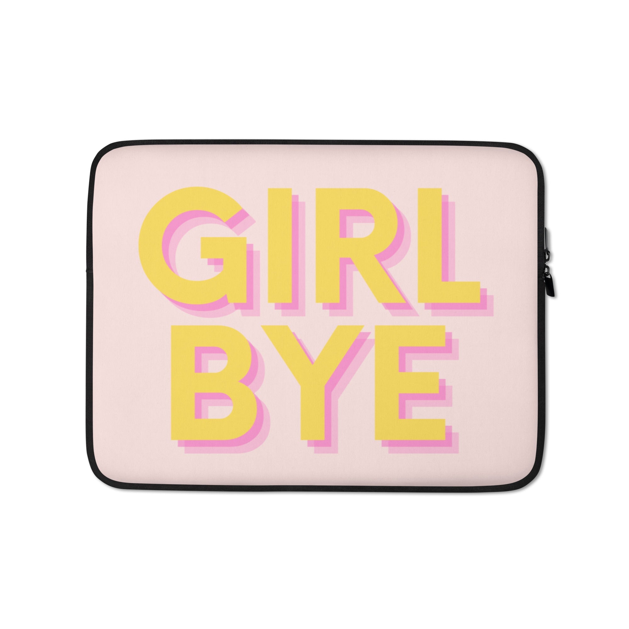 Girl Bye Laptop Sleeve