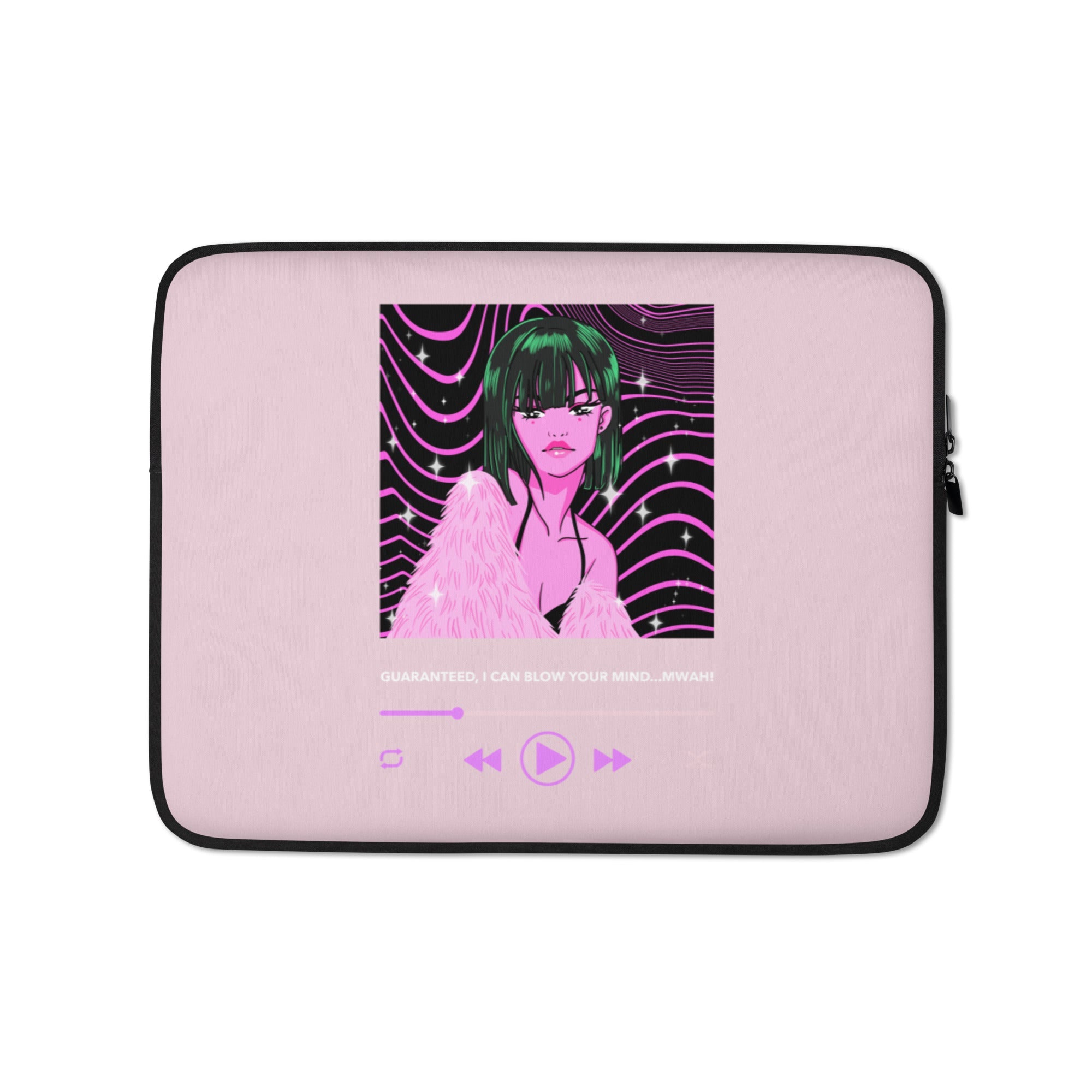 Guaranteed, I Can Blow Your Mind...Mwah! Laptop Sleeve