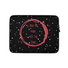 I Like The Wine Not The Label Pansexual Laptop Sleeve