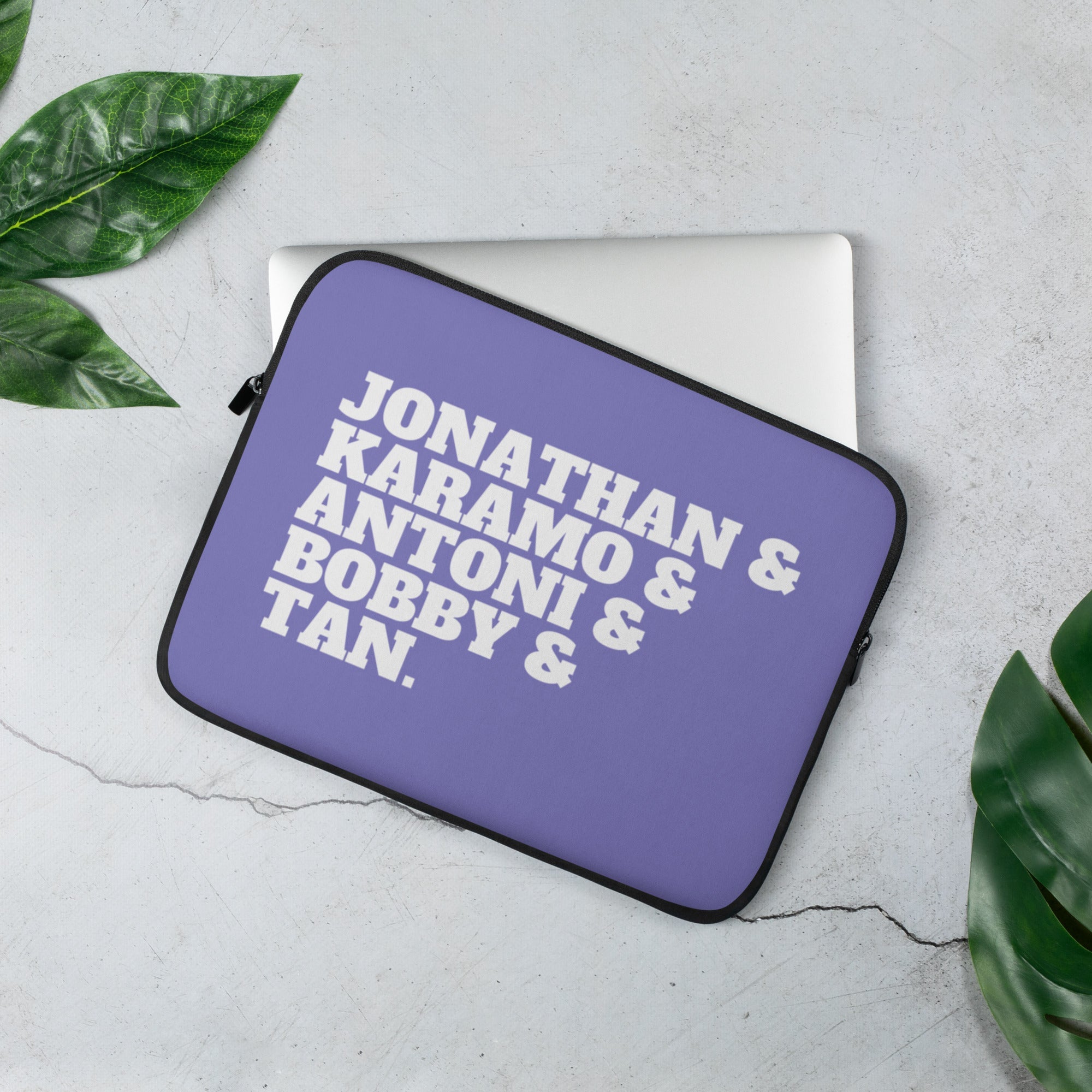 Jonathan & Karamo & Antoni & Bobby & Tan Laptop Sleeve