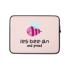 Les-Bee-An And Proud Laptop Sleeve