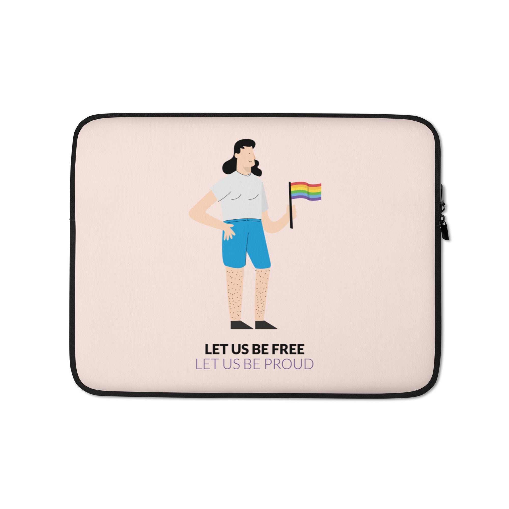 Let Us Be Free Let Us Be Proud Laptop Sleeve
