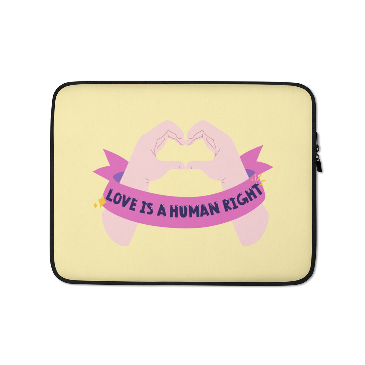Love Is A Human Right Laptop Sleeve