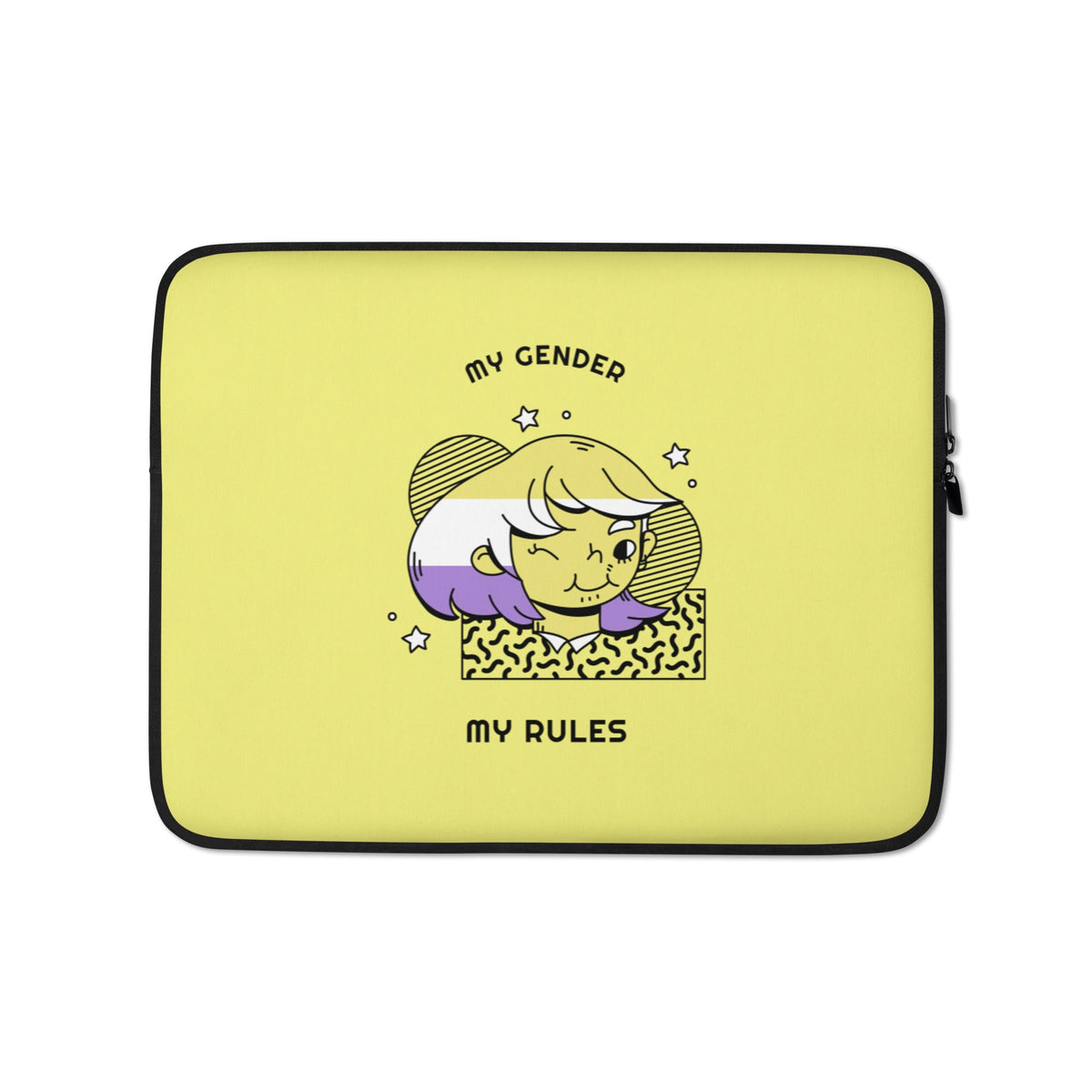 My Gender My Rules Laptop Sleeve