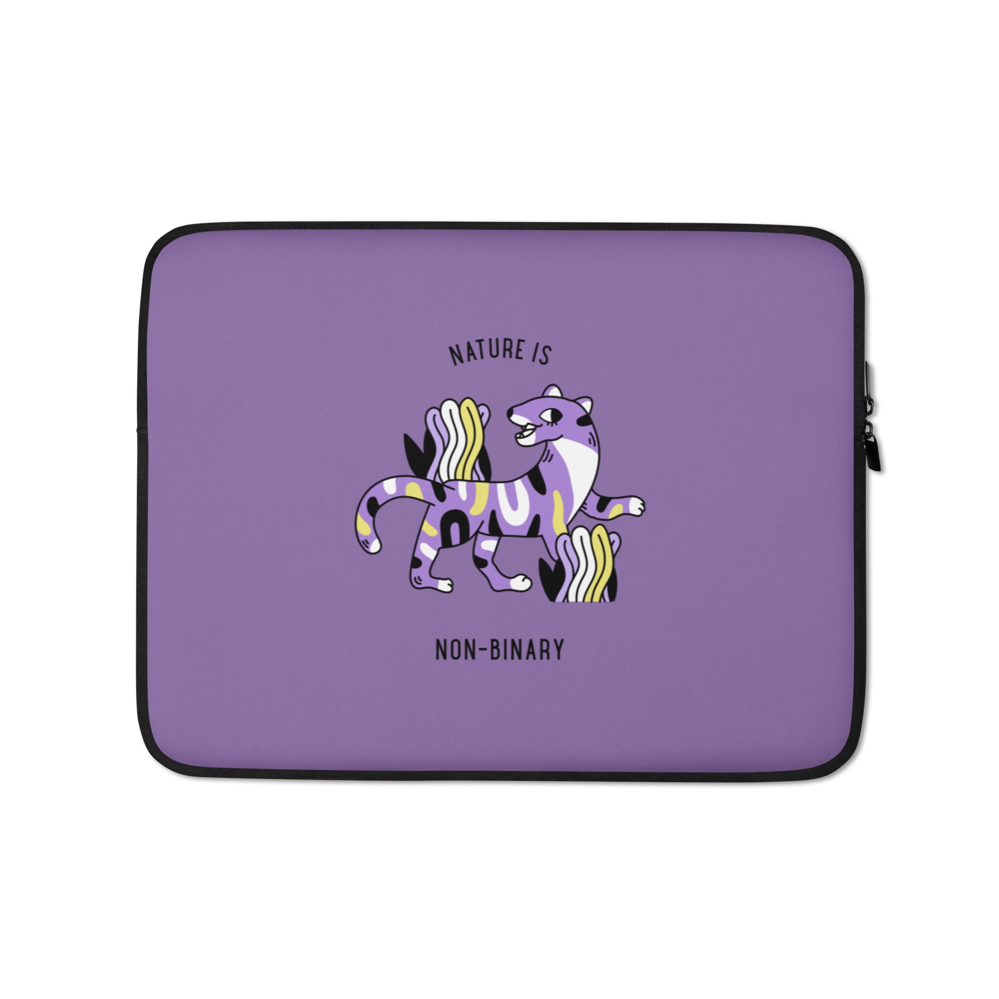 Nature Is Non-Binary Laptop Sleeve