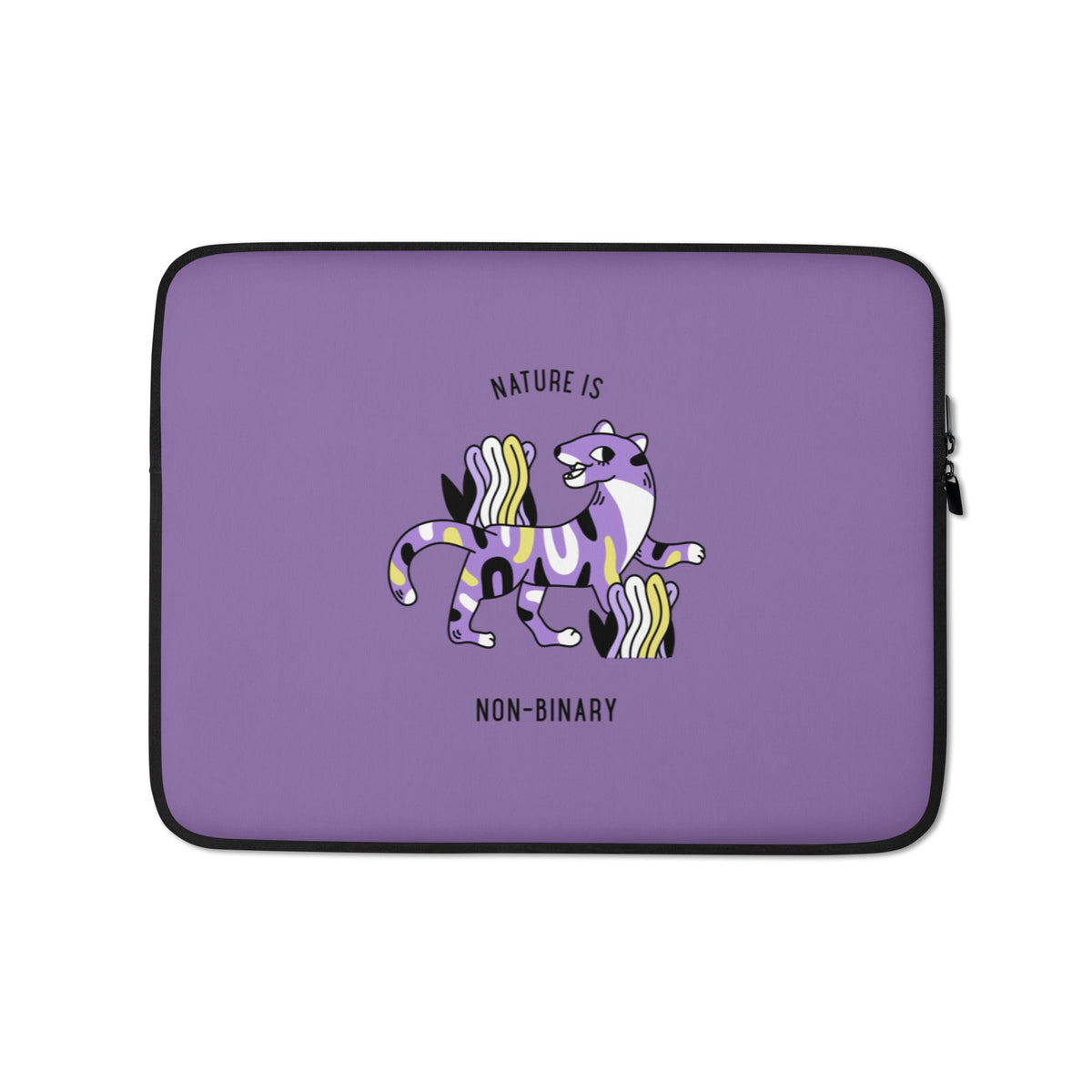 Nature Is Non-Binary Laptop Sleeve