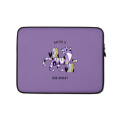 Nature Is Non-Binary Laptop Sleeve