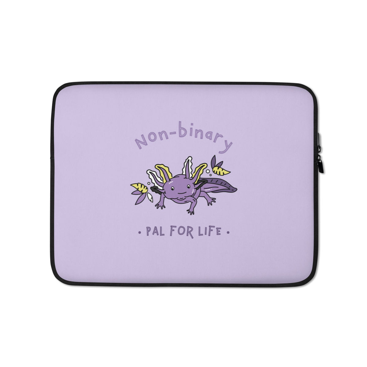 Non-Binary Pal For Life Laptop Sleeve