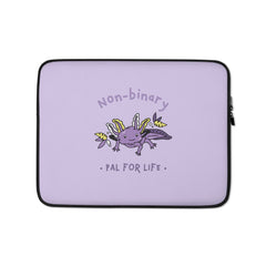 Non-Binary Pal For Life Laptop Sleeve