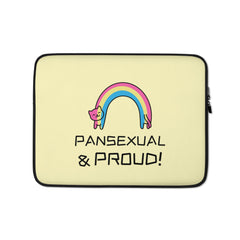 Pansexual & Proud Laptop Sleeve