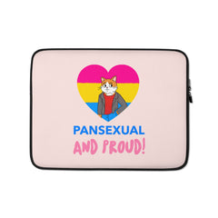 Pansexual And Proud Laptop Sleeve