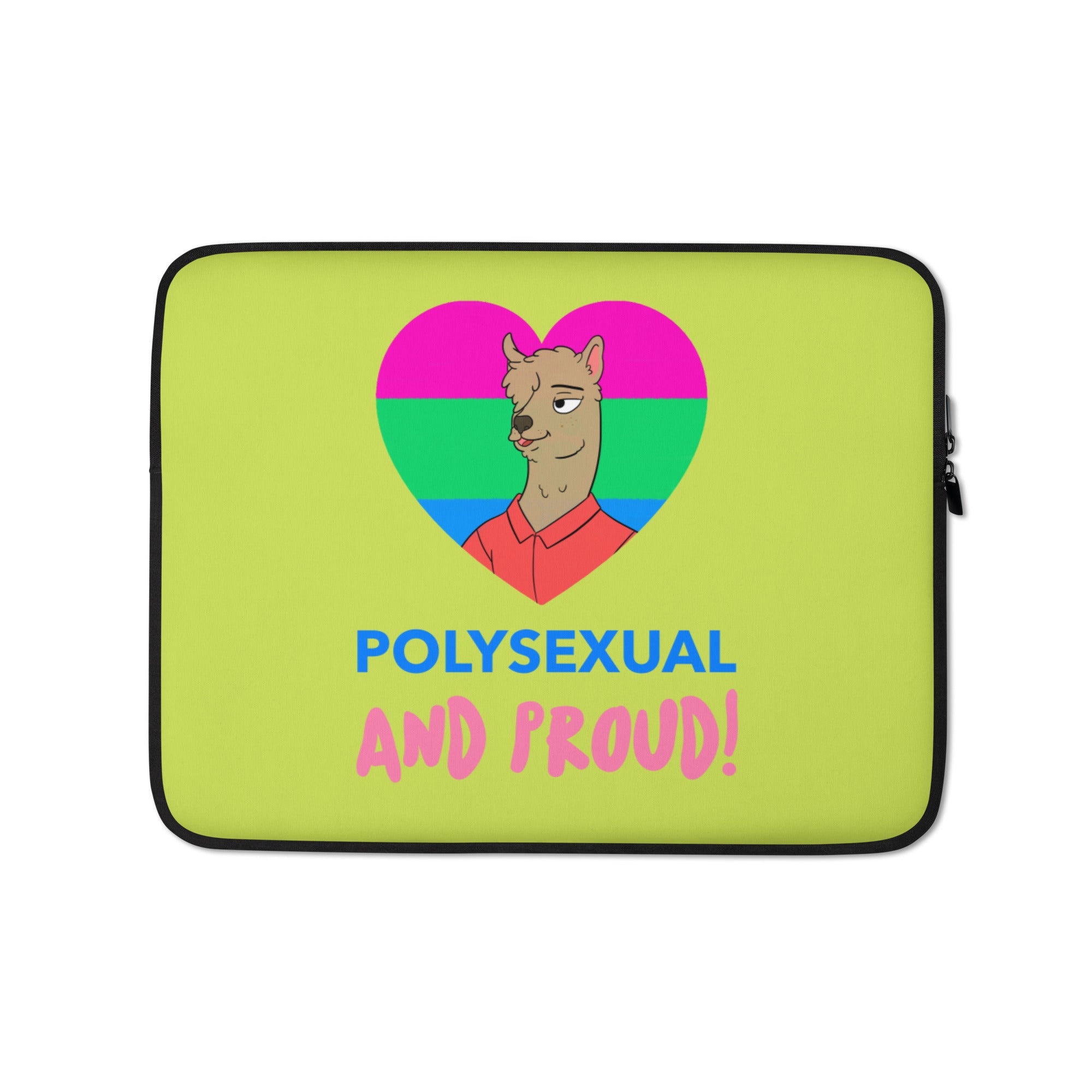 Polysexual And Proud Laptop Sleeve