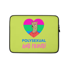 Polysexual And Proud Laptop Sleeve