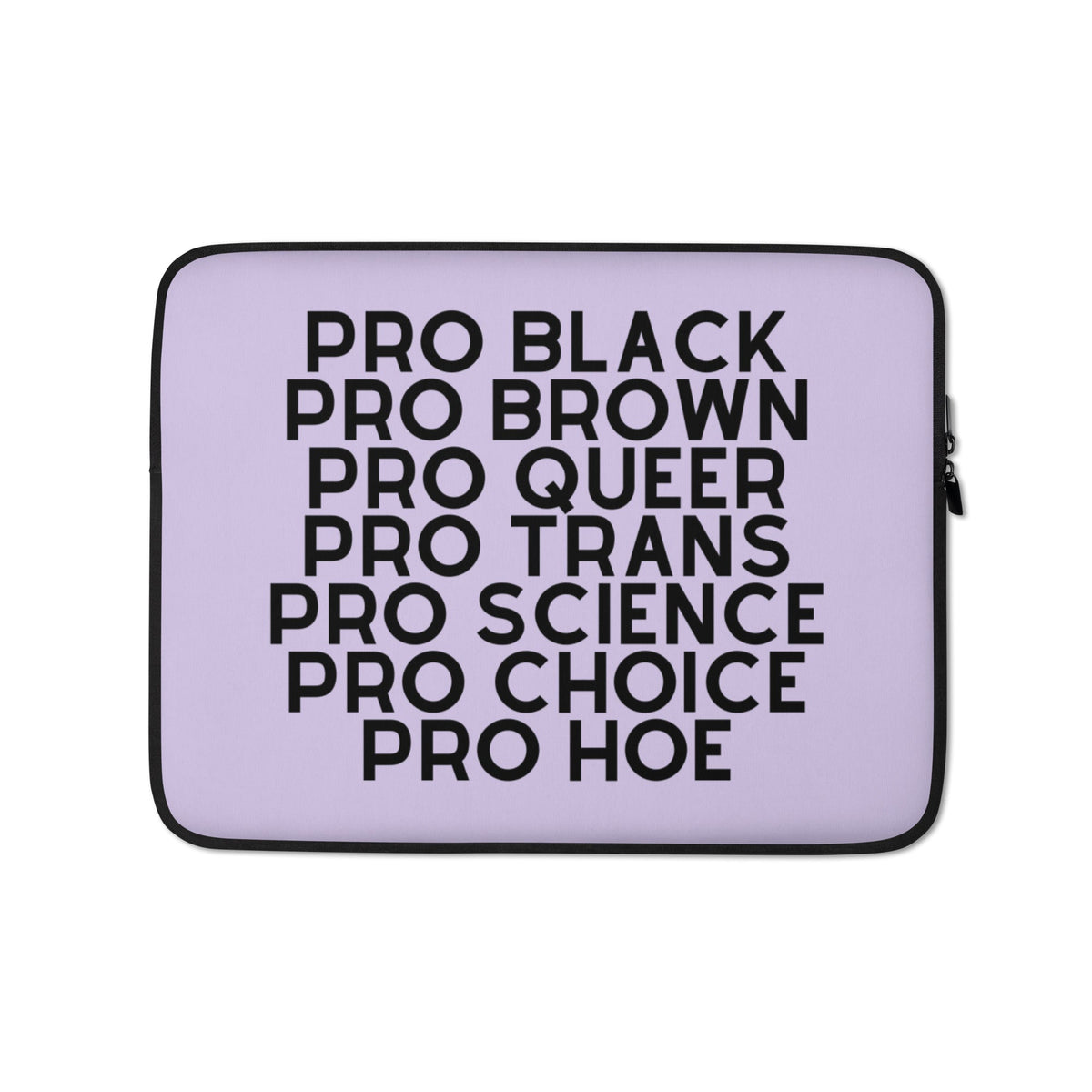 Pro Hoe (Black Text) Laptop Sleeve