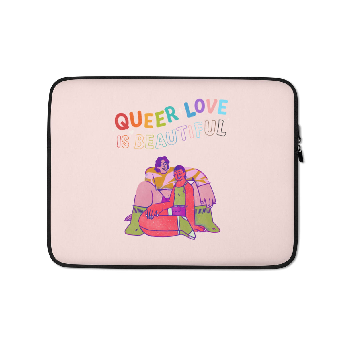 Queer Love is Beautiful Laptop Sleeve