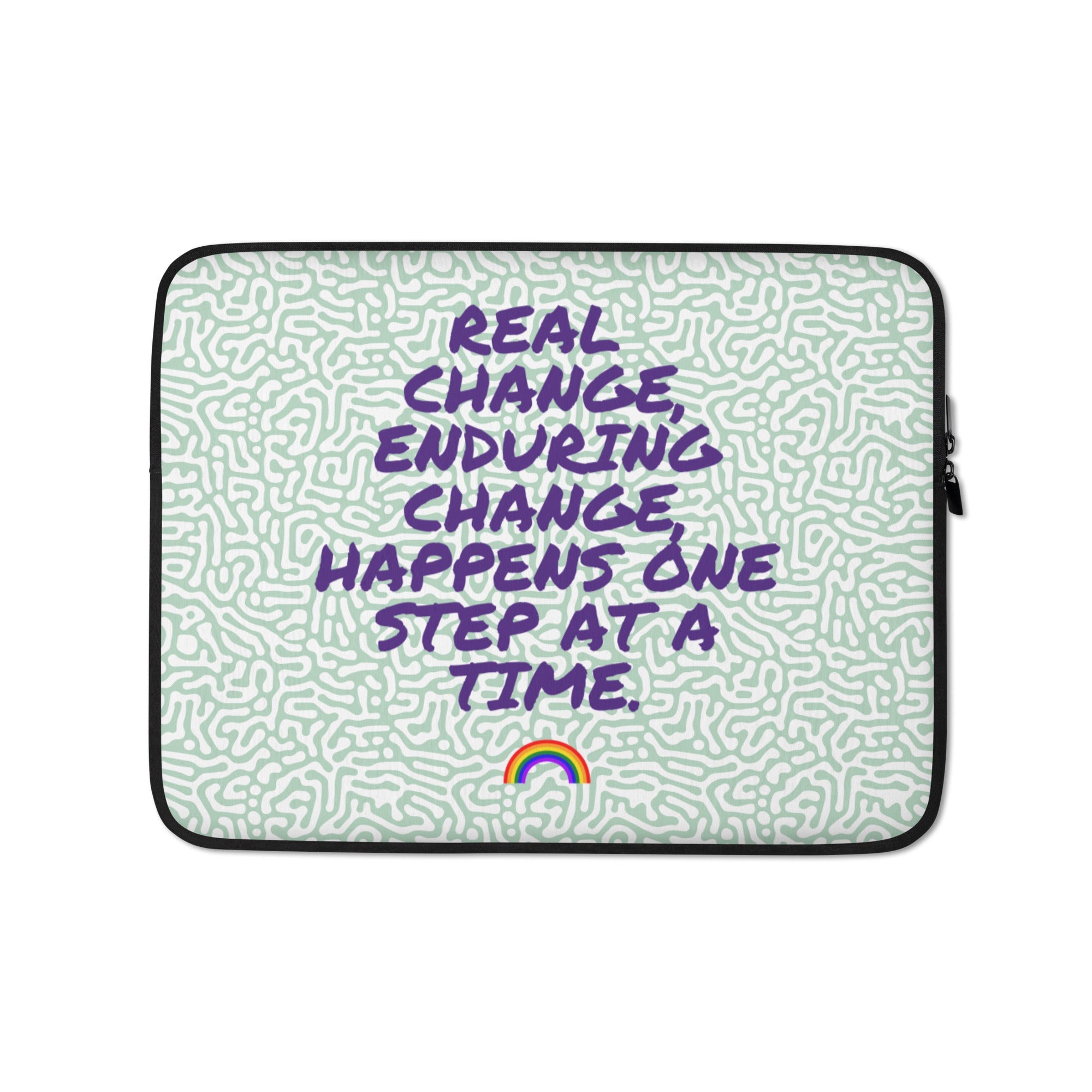 Real Change, Enduring Change Laptop Sleeve