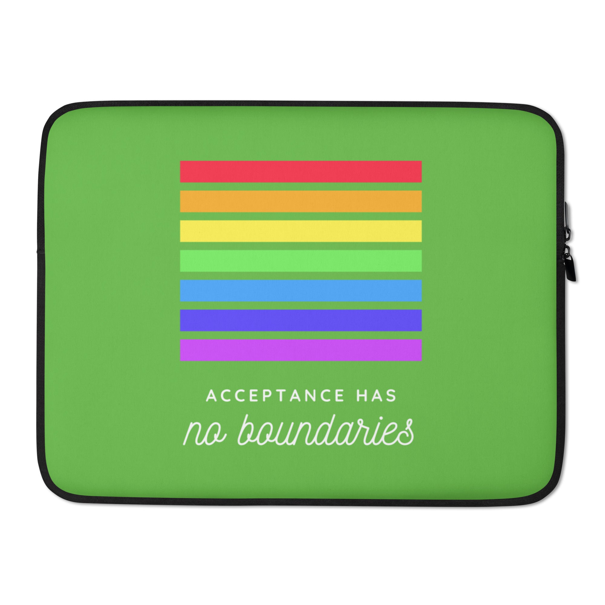 Acceptance Has No Boundaries Laptop Sleeve