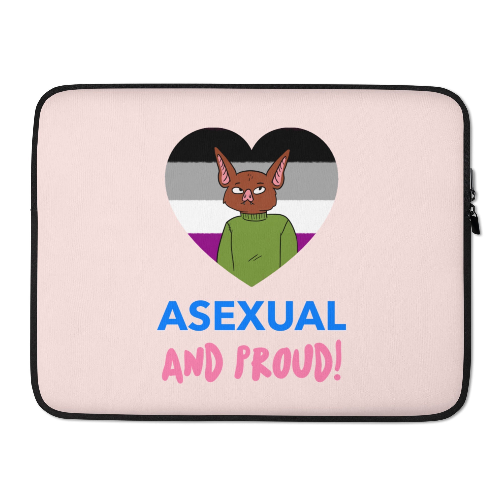 Asexual And Proud Laptop Sleeve