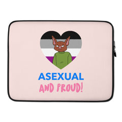 Asexual And Proud Laptop Sleeve