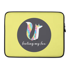 Feeling My Fox Laptop Sleeve
