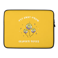 Fly Away From Gender Roles Laptop Sleeve