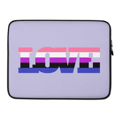 Genderfluid Love Laptop Sleeve