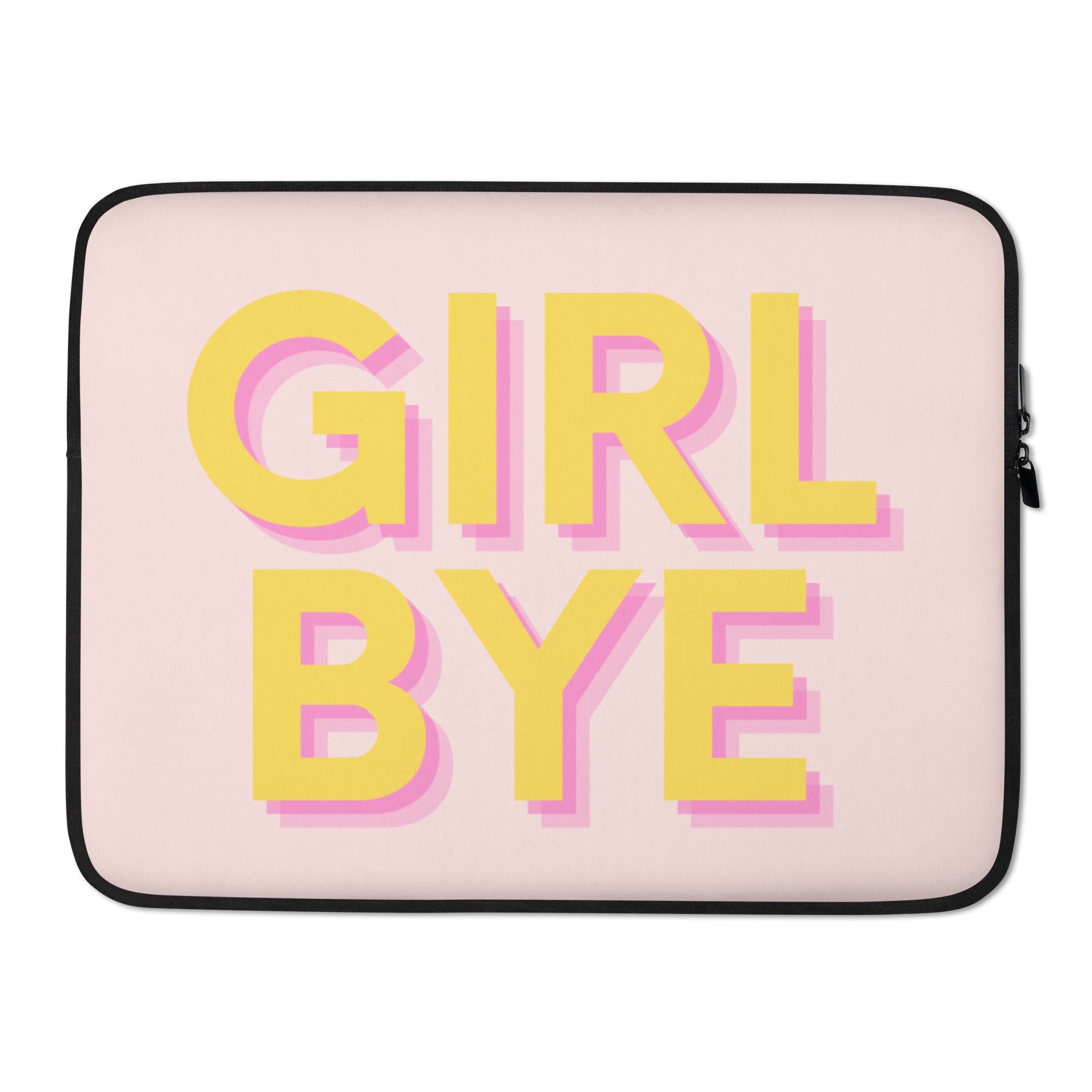 Girl Bye Laptop Sleeve