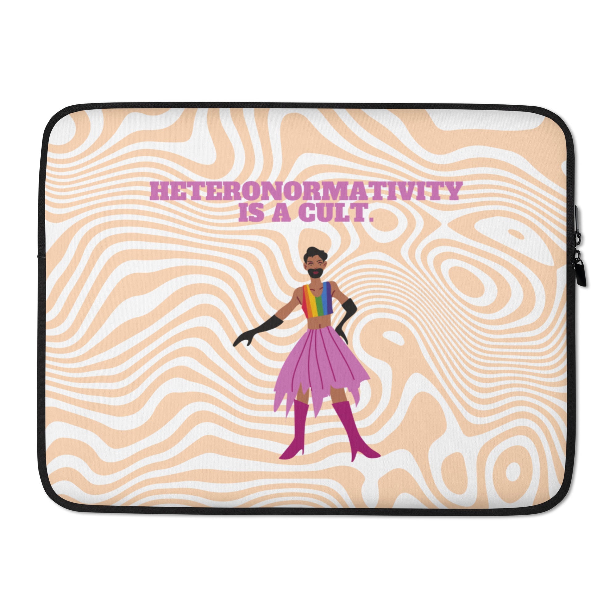 Heteronormativity Is A Cult Laptop Sleeve