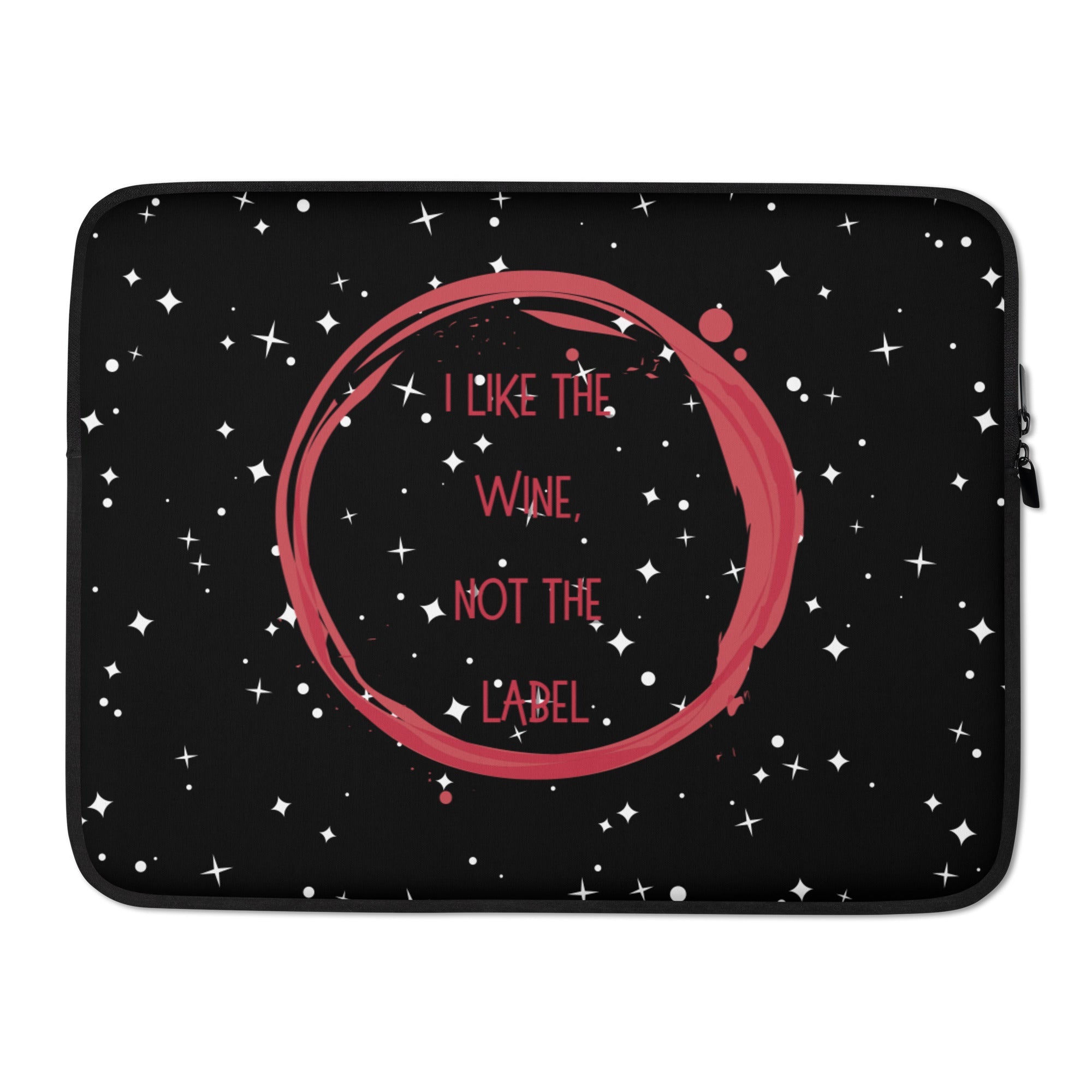 I Like The Wine Not The Label Pansexual Laptop Sleeve