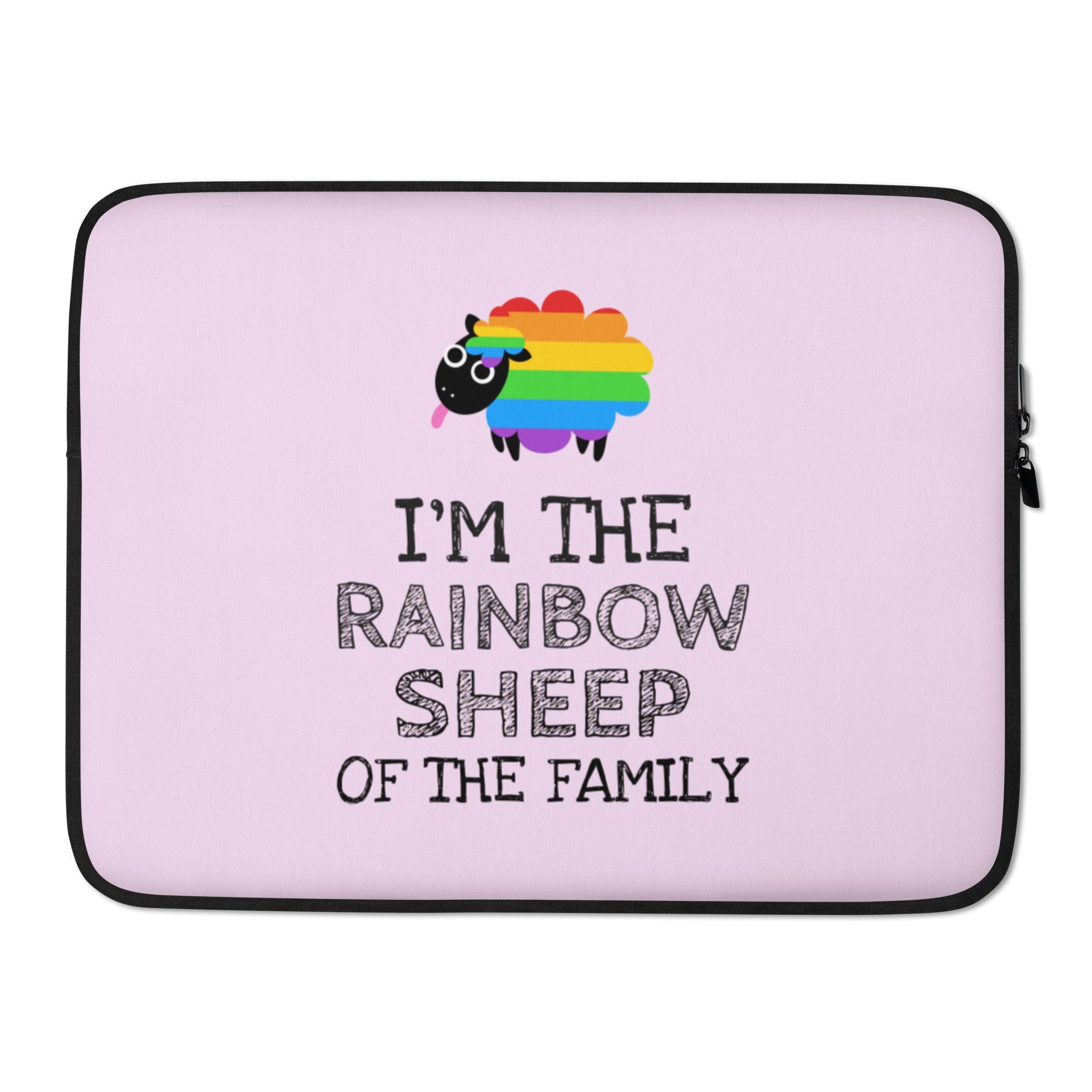 I'm The Rainbow Sheep Of The Family Laptop Sleeve