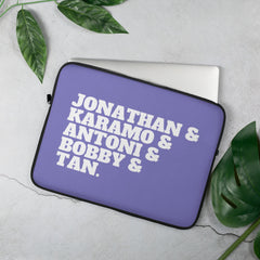 Jonathan & Karamo & Antoni & Bobby & Tan Laptop Sleeve