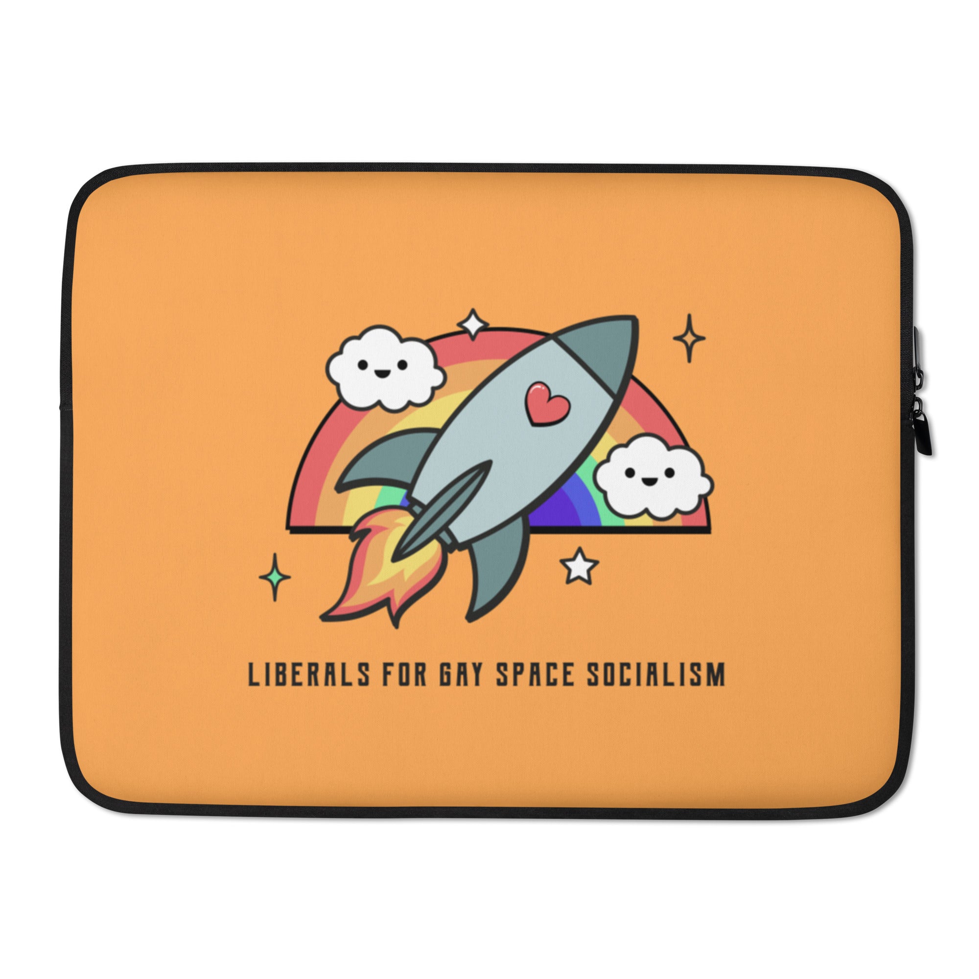 Liberals For Gay Space Socialism Laptop Sleeve