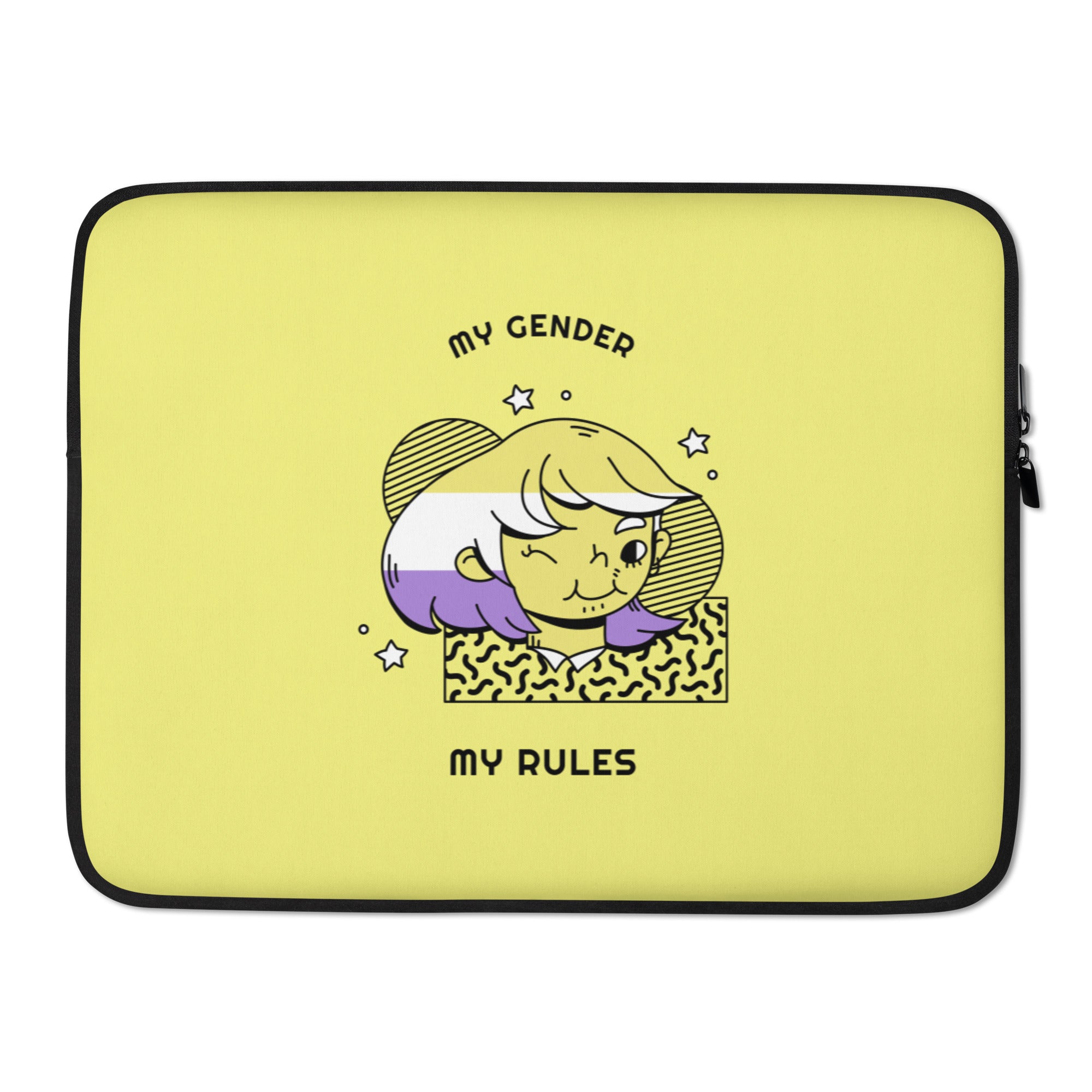 My Gender My Rules Laptop Sleeve