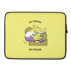 My Gender My Rules Laptop Sleeve