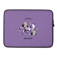 Nature Is Non-Binary Laptop Sleeve