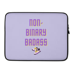 Non-Binary Badass Laptop Sleeve